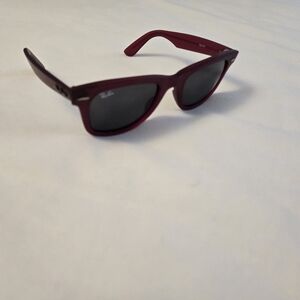 Ray-Ban Burgundy Sunglasses